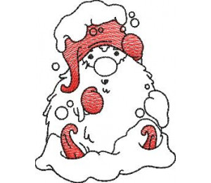 Stickdatei - Winter Gnom 10